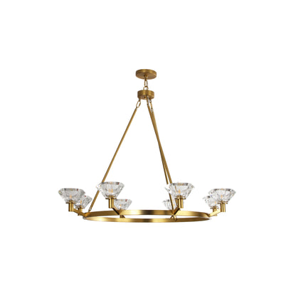K9 Crystal Cup Chandelier