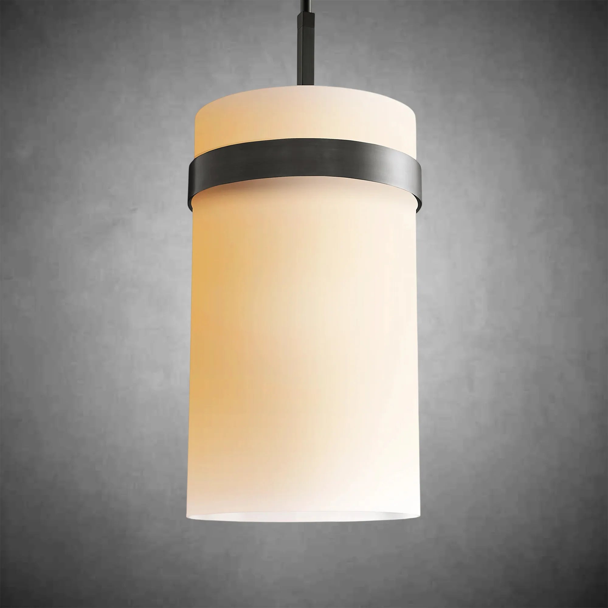 HA Rebecca Milk Glass Pendant