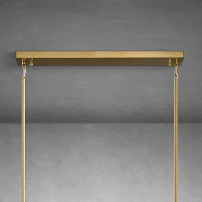 Rectangle Alabaster Chandelier