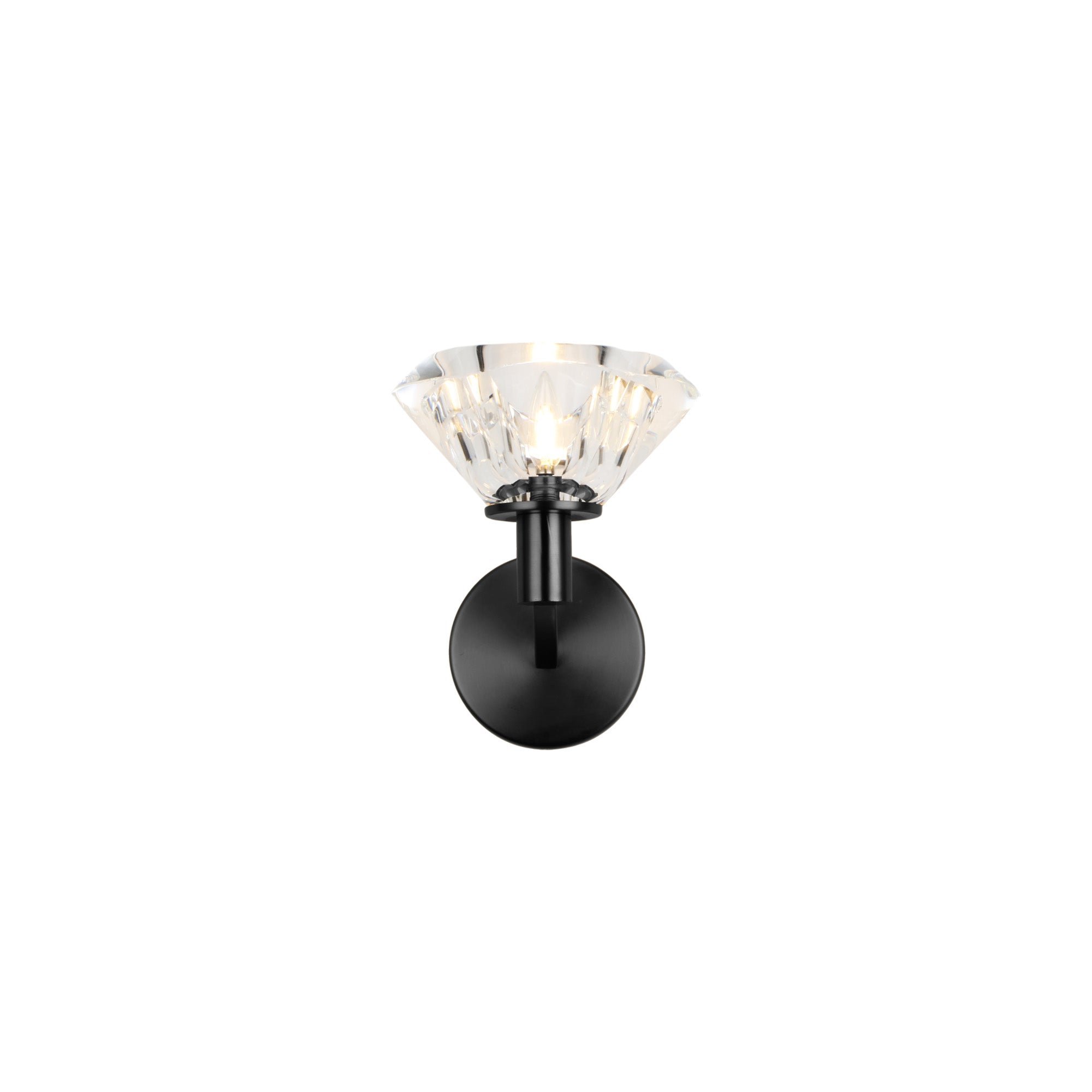 K9 Crystal Cup Wall Sconce