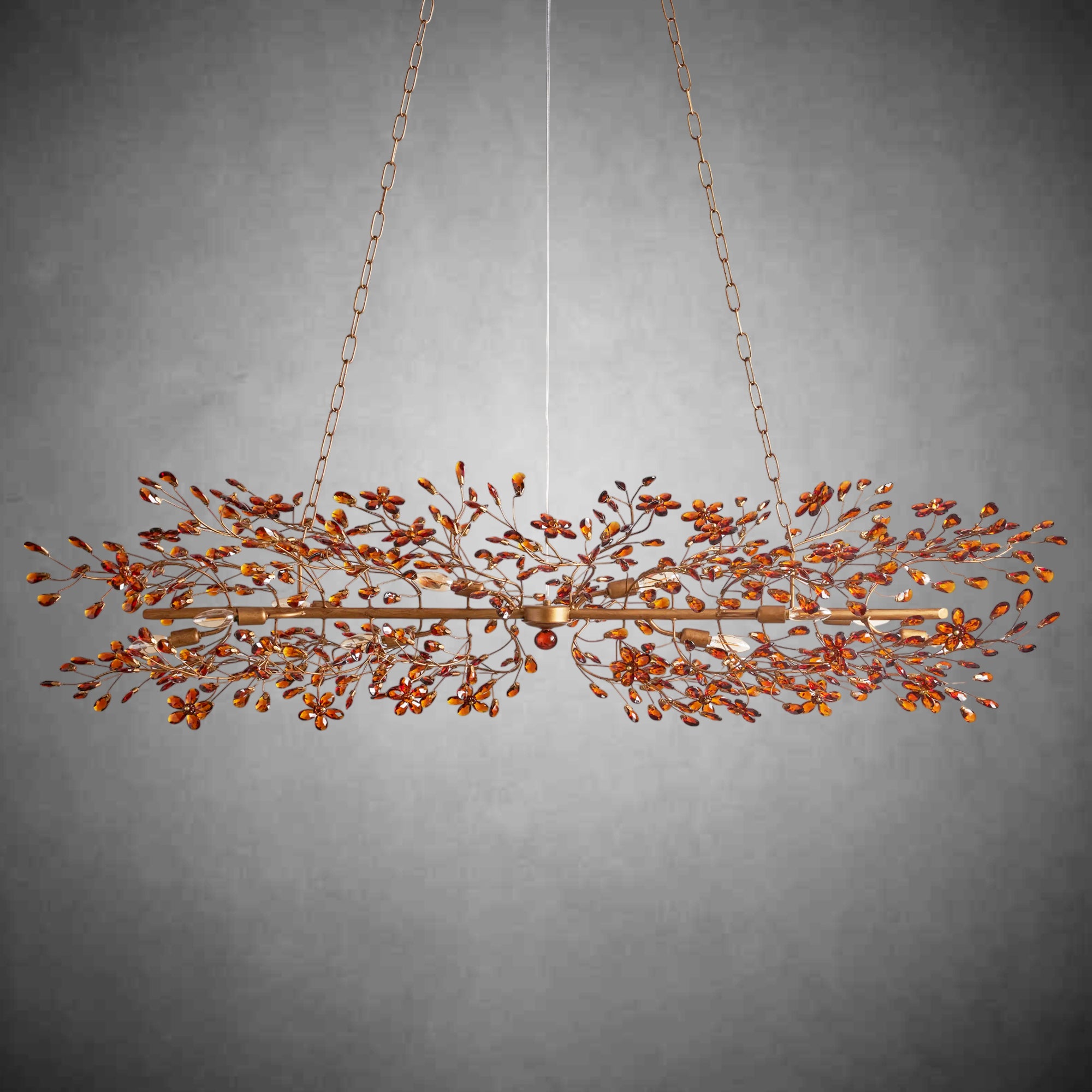 Fiore Colored Linear Chandelier