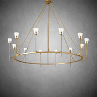 Roselene Round Chandelier 70"