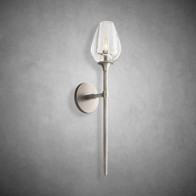 Harper Tulpe Modern Glass Wall Sconce