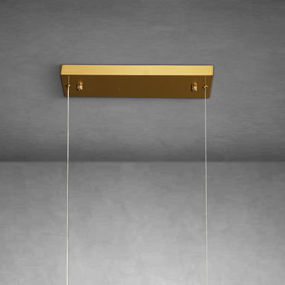 Diamond Alabaster Chandelier L39"