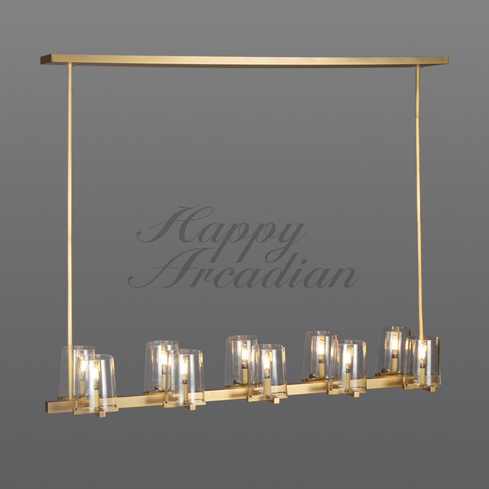 Brilliax Linear Chandelier 49"