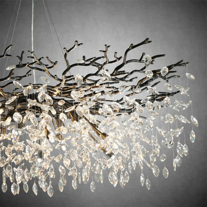 K9 Crystal Branch Chandelier