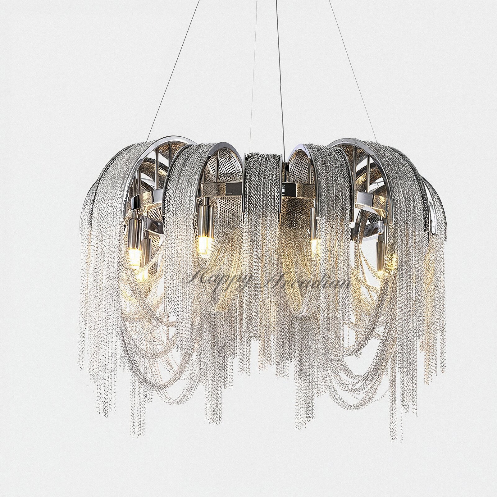 HA Alisa Luxury Round Decor Chandelier