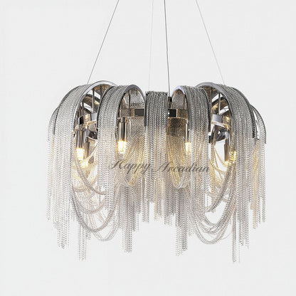HA Alisa Luxury Round Decor Chandelier