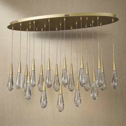 Goccia Oval Chandelier