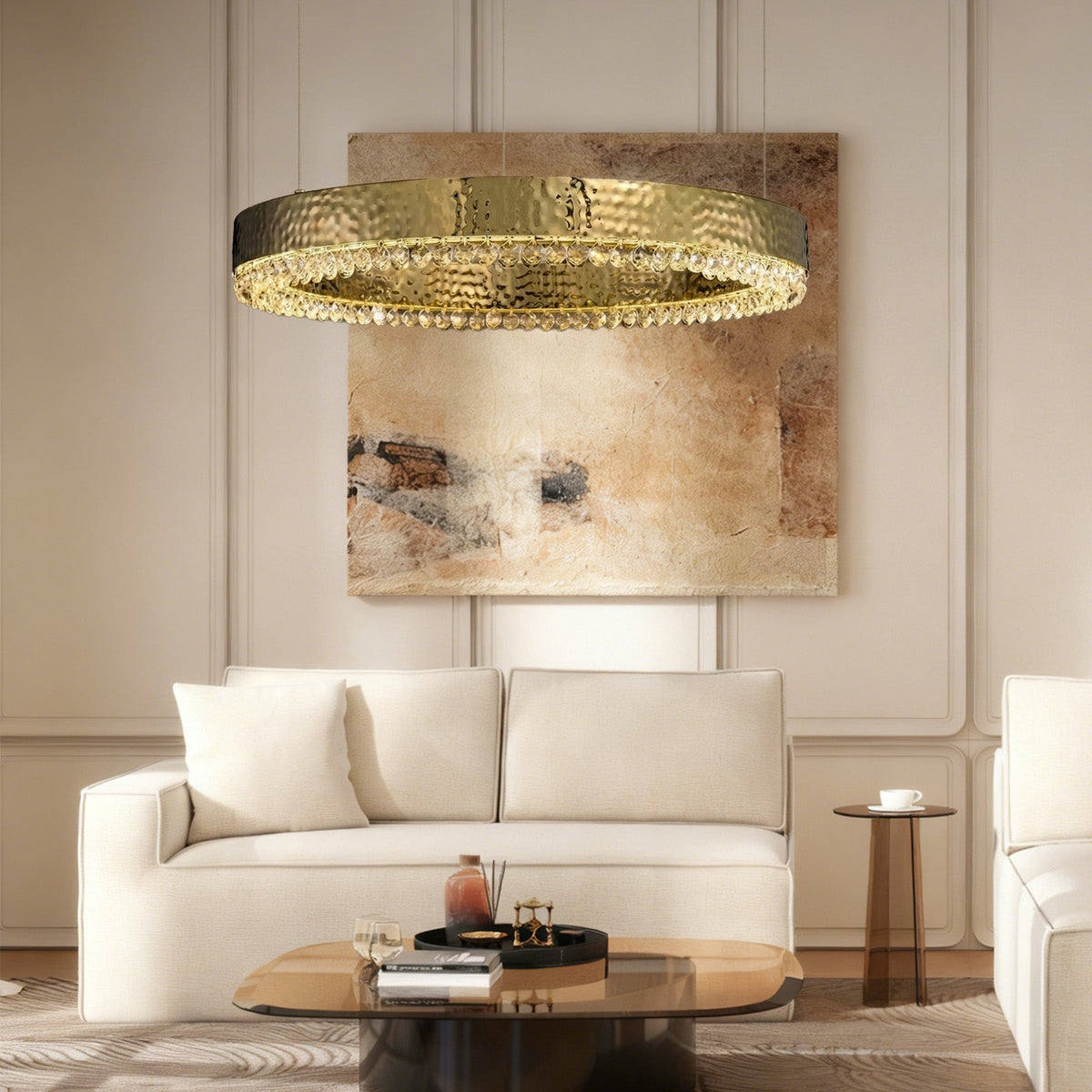 Hudson Crystal Modern Pendant Light