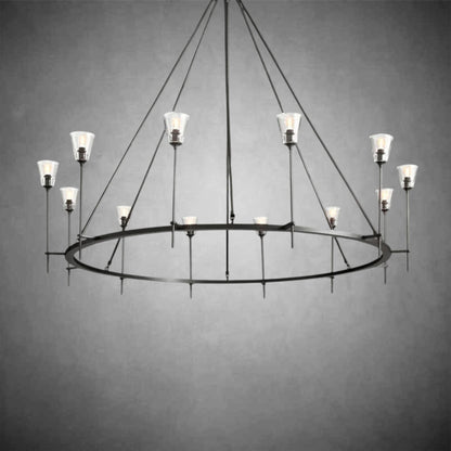 Roselene Round Chandelier 70"