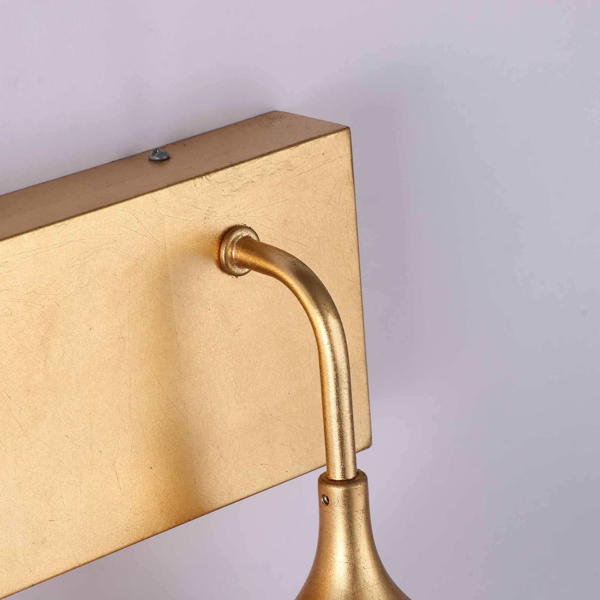 Olive Modern Brass Wall Sconce