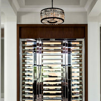 Lita Glass Round Chandelier