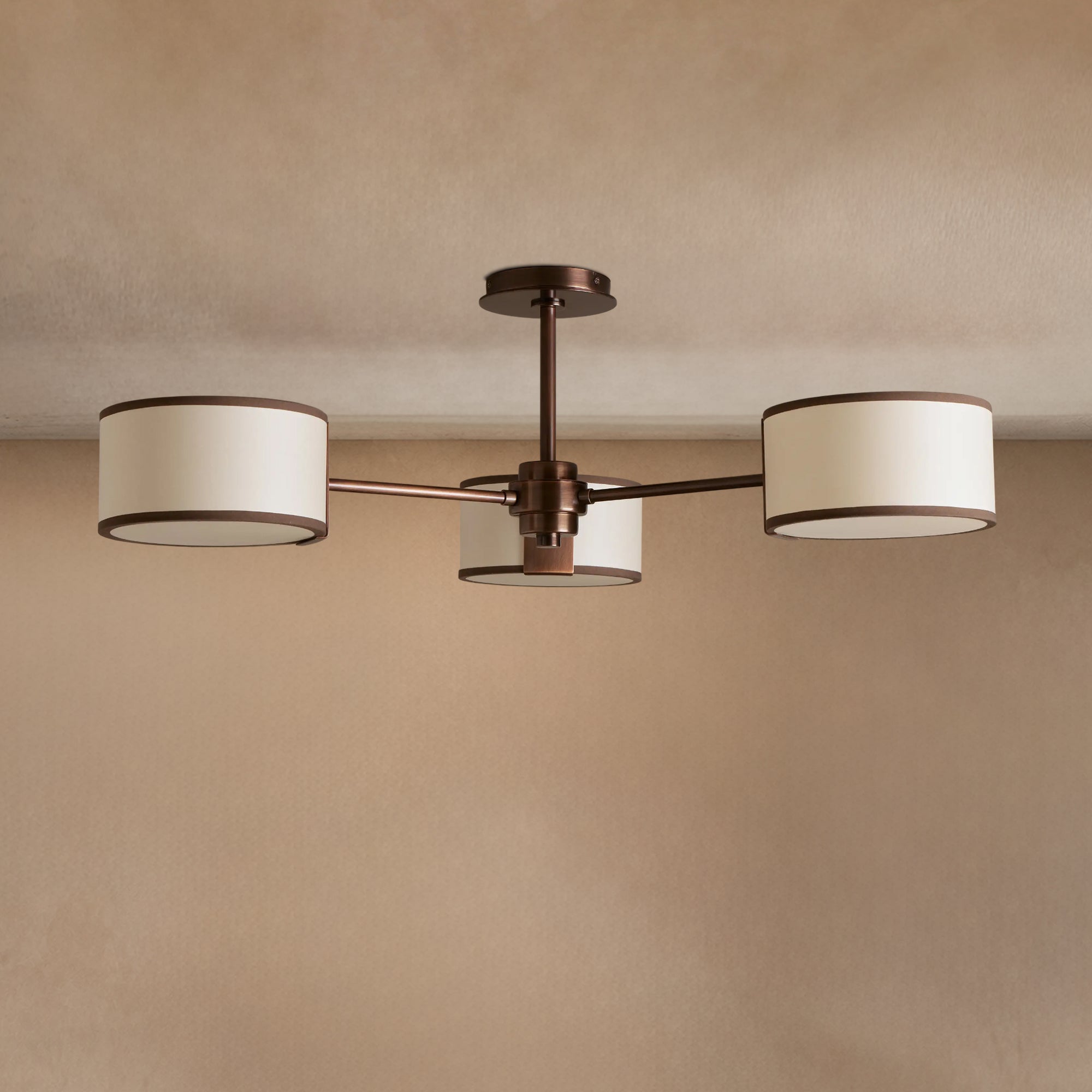 Daphne Fabric Flush Mount