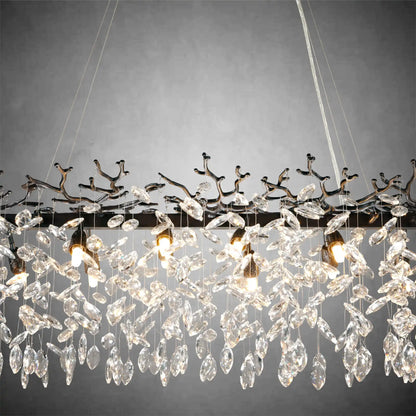 K9 Crystal Branch Chandelier
