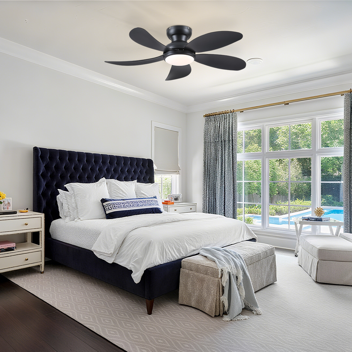Graceshire contemporary ceiling fan