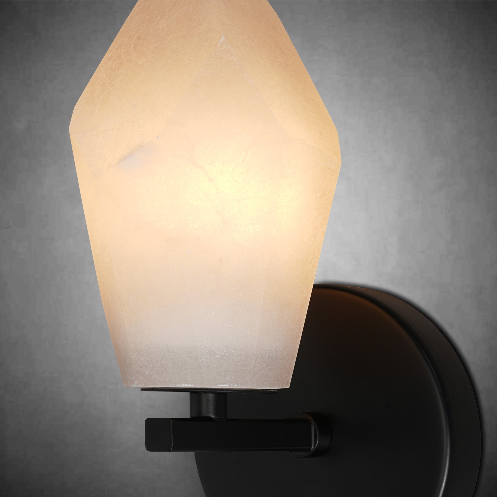 Diamond Alabaster Wall Sconce