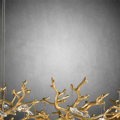 Horse-eye shaped branches Crystal Chandelier