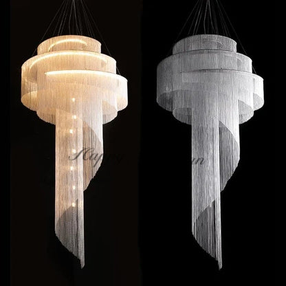 HA Alisa Multi-Layer Ring Chandelier