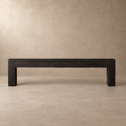 Happyarcadian Reclaimed Teak Wood Console Table
