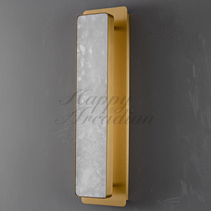 Raymond Living Room Bedroom Alabaster Wall Sconce