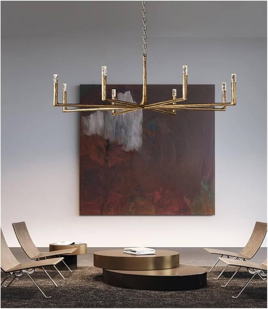 Briony Forged Round Chandelier 36''48"60''72''