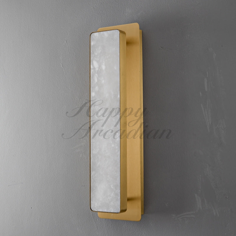 Raymond Living Room Bedroom Alabaster Wall Sconce