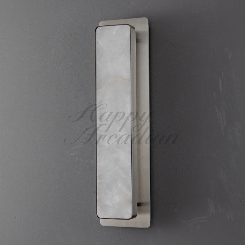 Raymond Living Room Bedroom Alabaster Wall Sconce