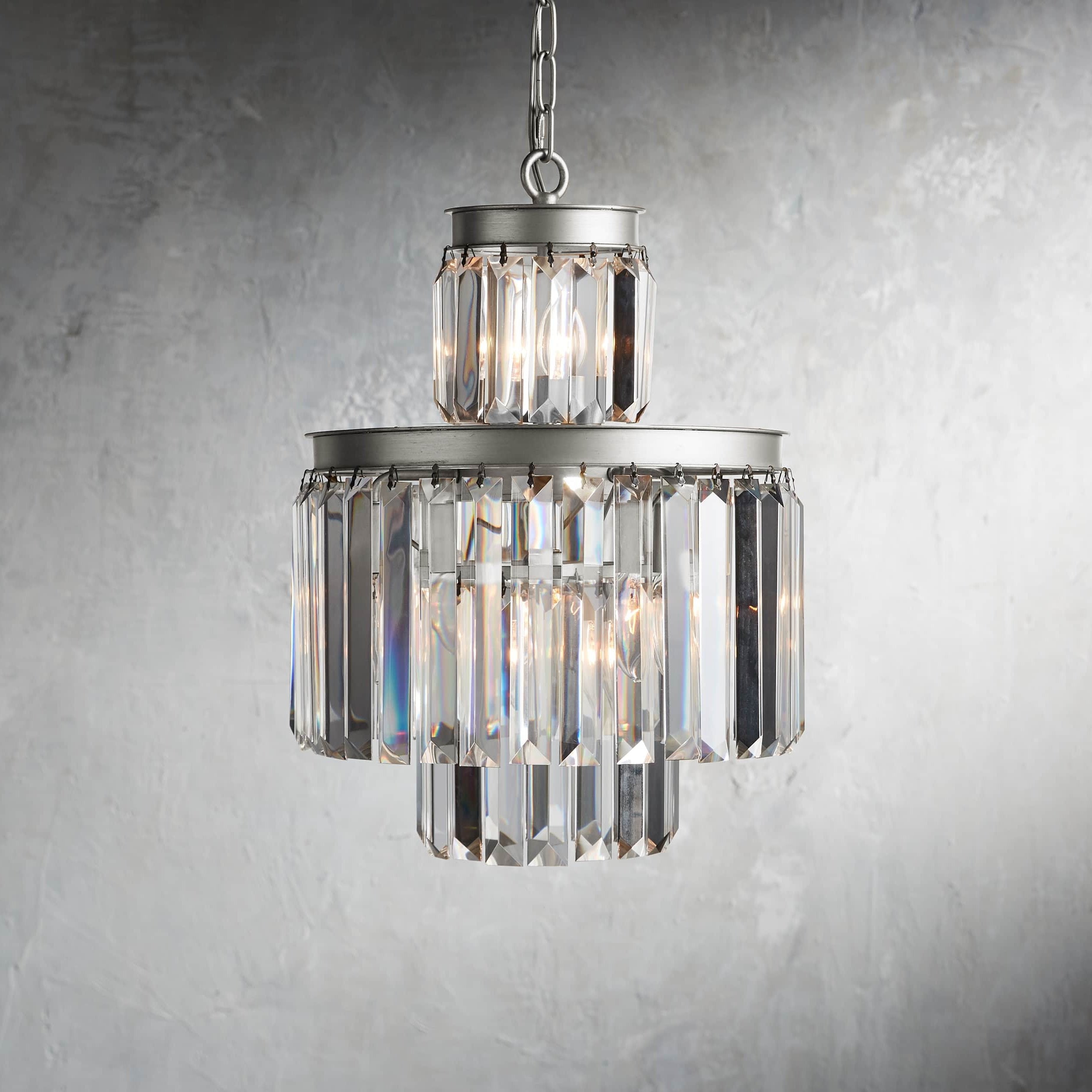 Leyland 6-Light Chandelier in Nickel