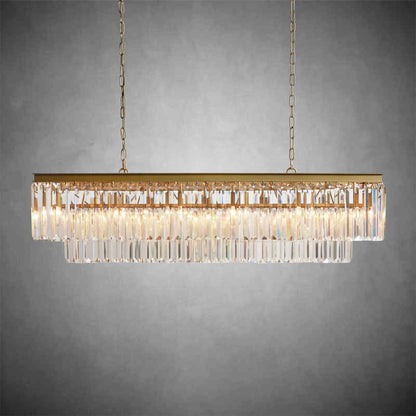 Lenthorne Tiered Rectangular Chandelier