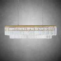 Lenthorne Tiered Rectangular Chandelier