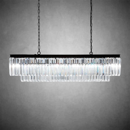 Lenthorne Tiered Rectangular Chandelier