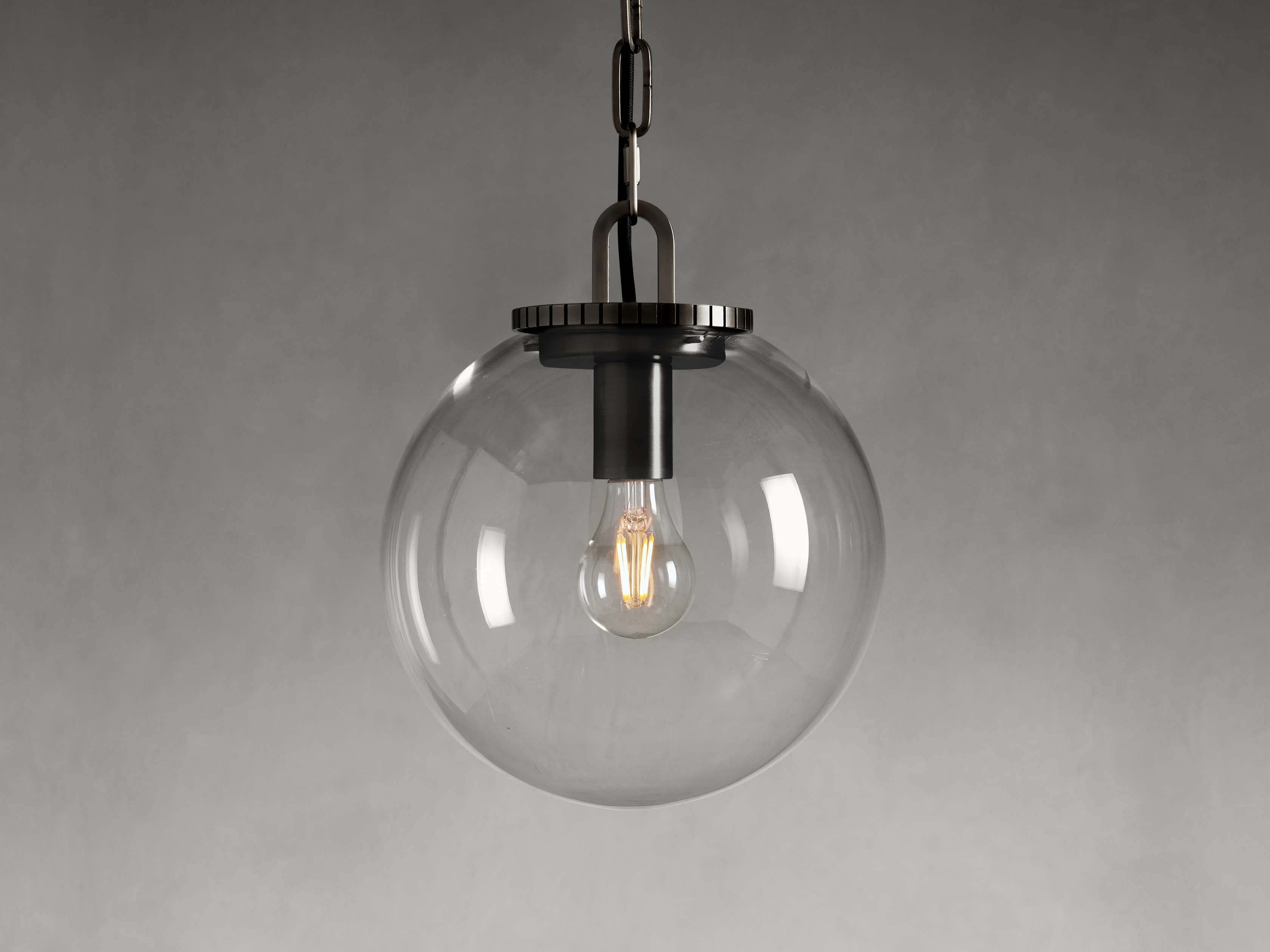 Wescotte Globe Pendant with Chain