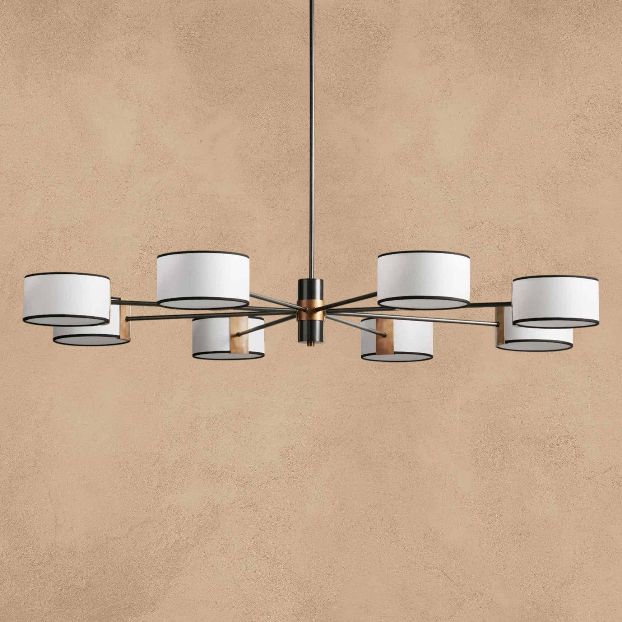 Daphne Fabric Round Chandelier