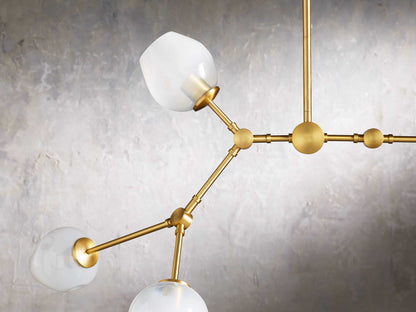 Norvelle Brass Chandelier 52''