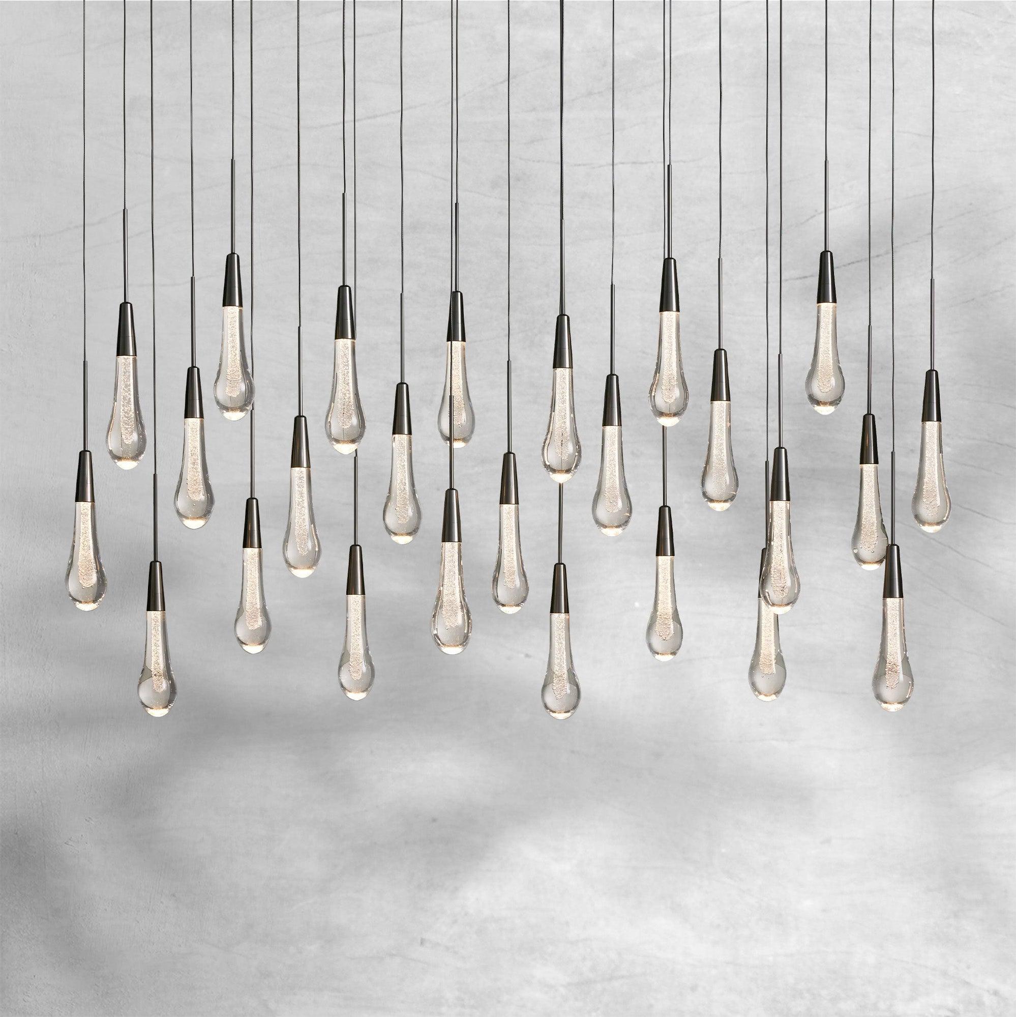 Soltaire Linear Chandelier 37"50"70"87"120"