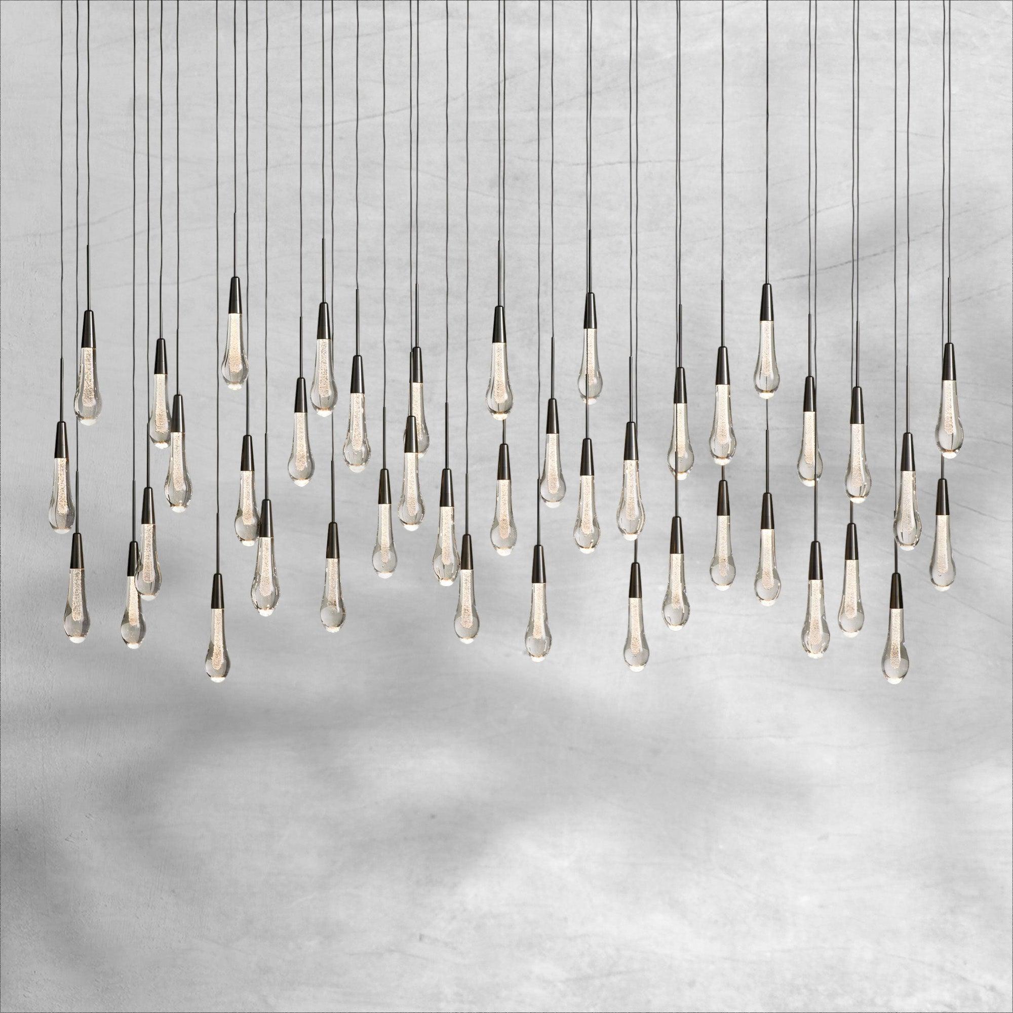 Soltaire Linear Chandelier 37"50"70"87"120"