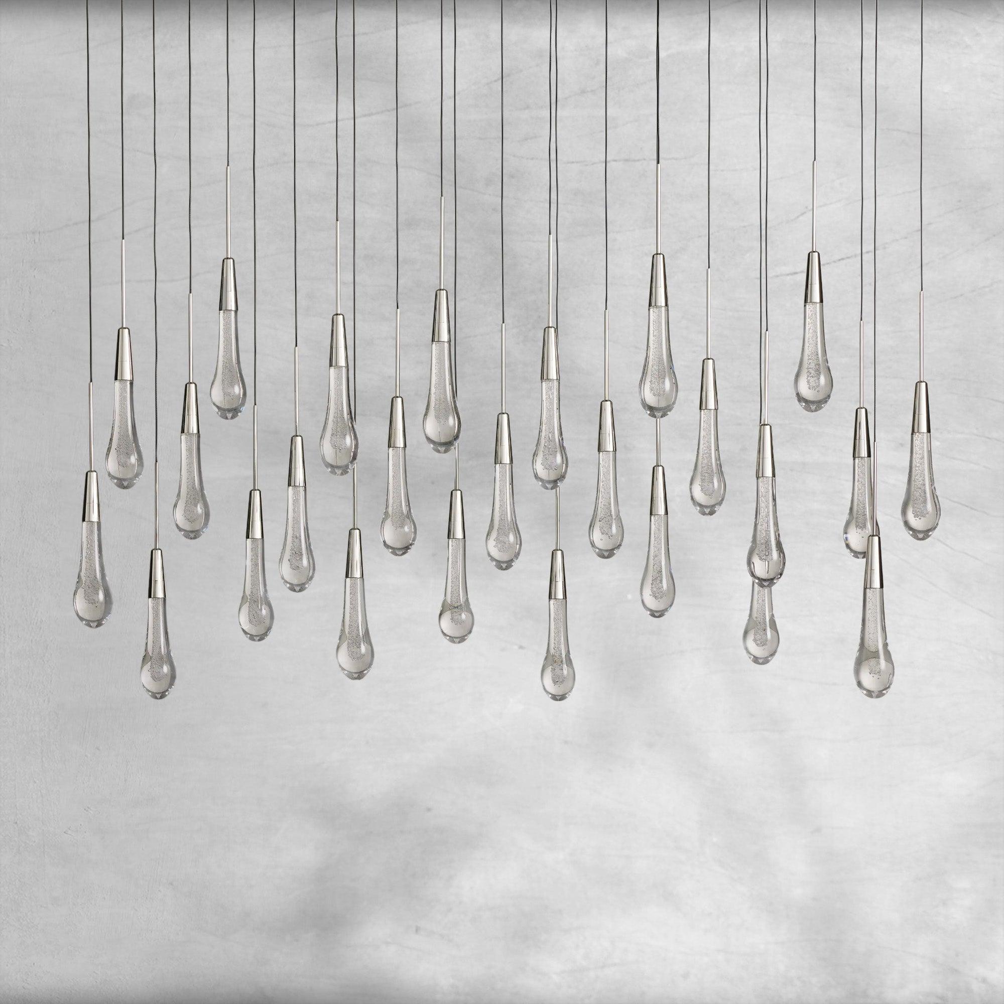 Soltaire Linear Chandelier 37"50"70"87"120"