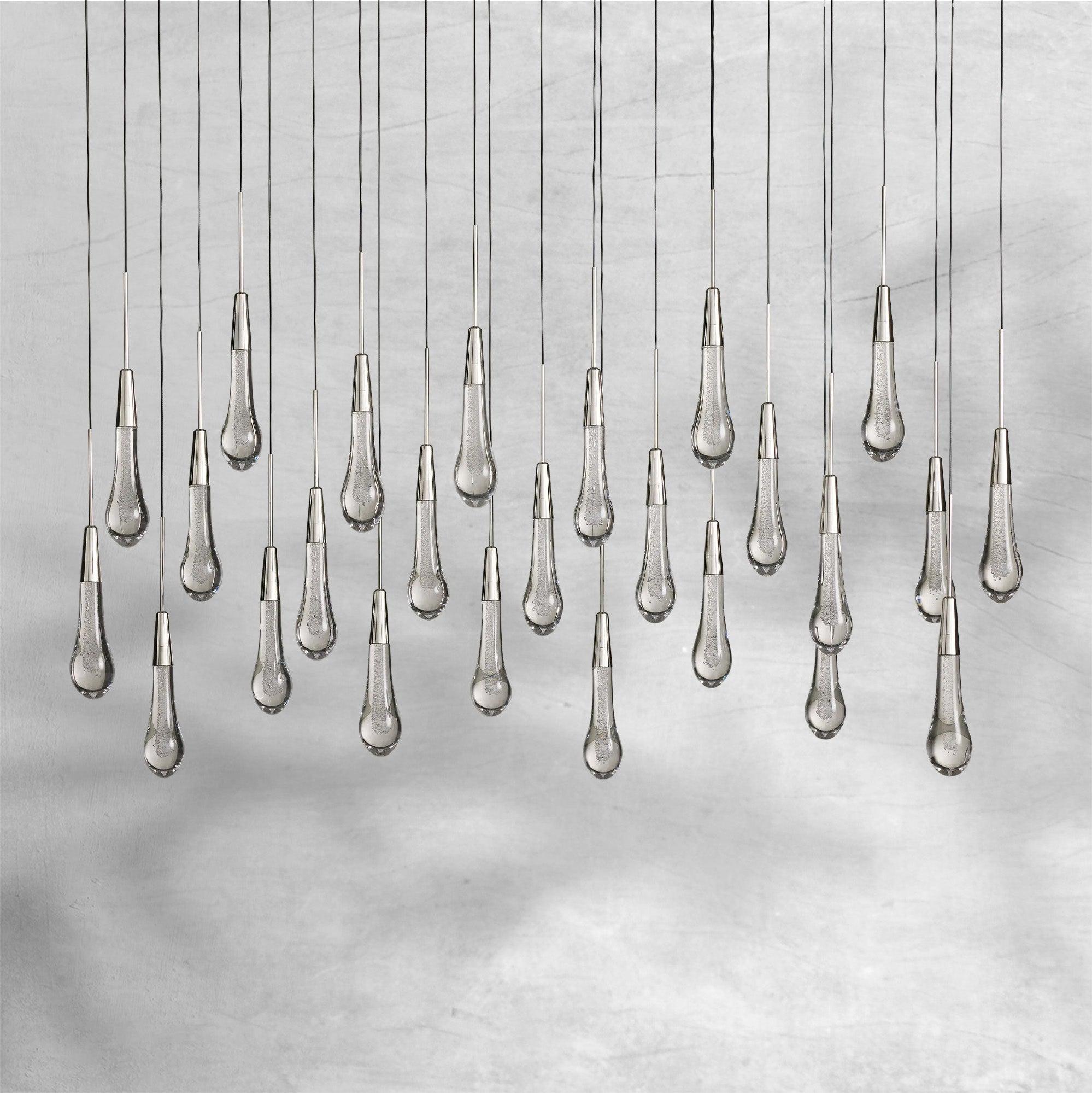 Soltaire Linear Chandelier 37"50"70"87"120"