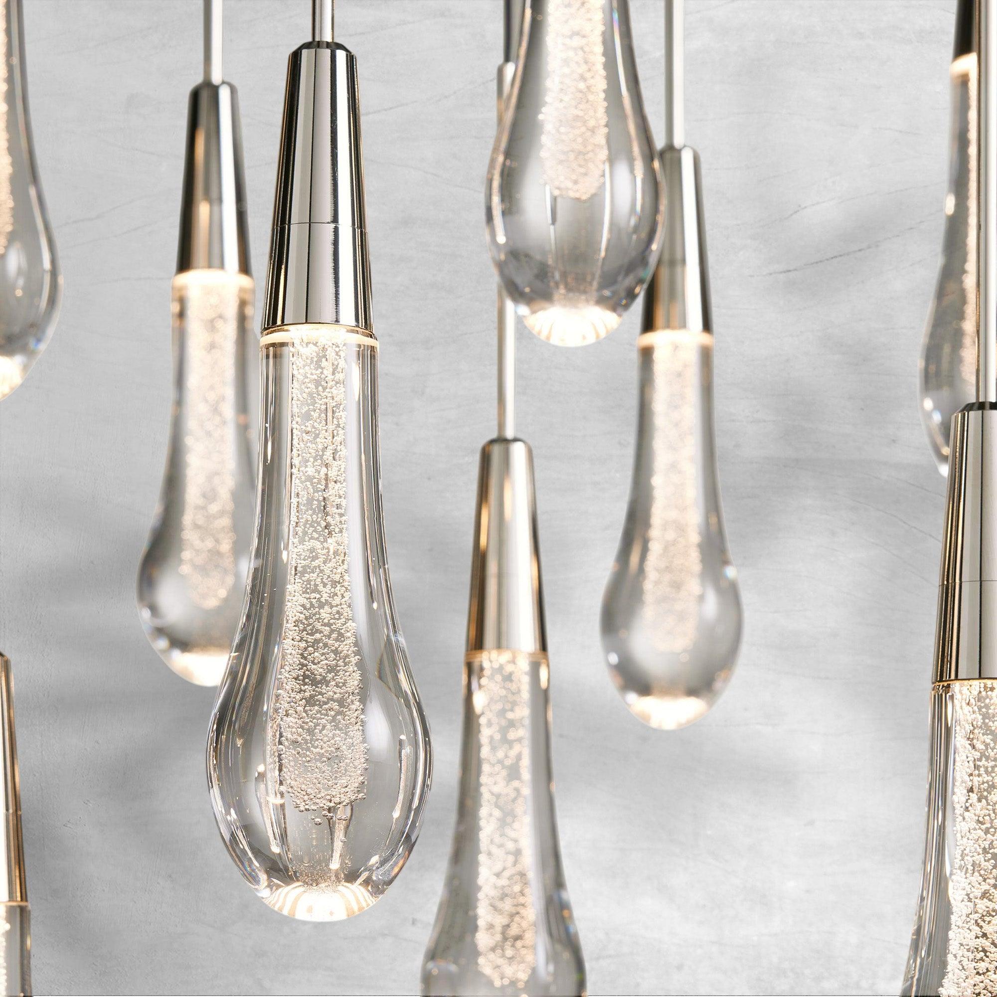 Soltaire Linear Chandelier 37"50"70"87"120"