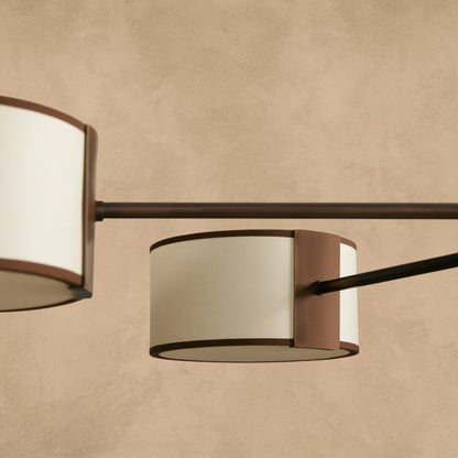 Doriselle Fabric Round Chandelier
