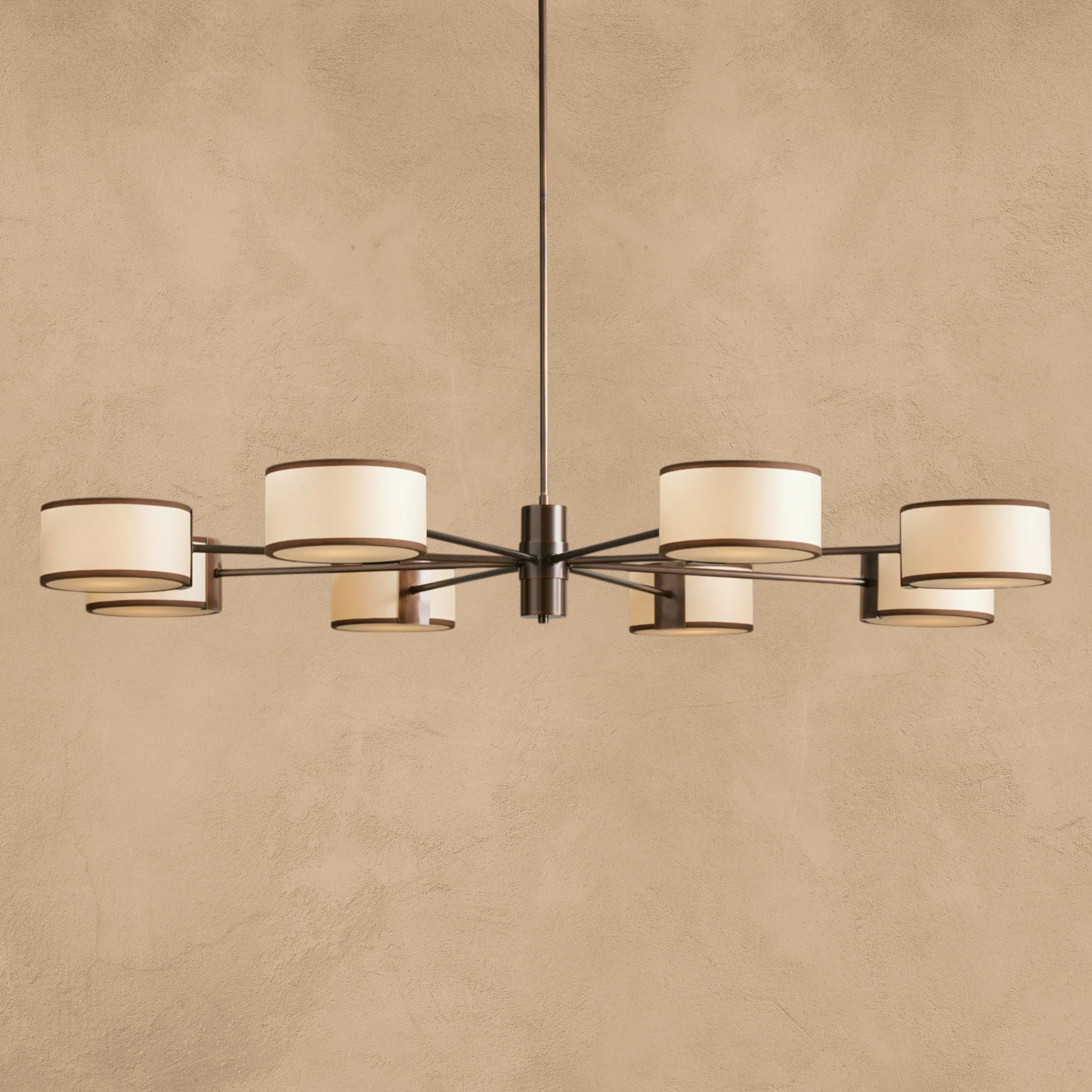 Daphne Fabric Round Chandelier