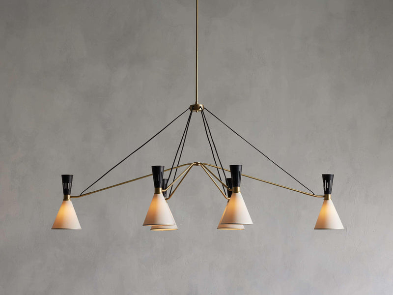 Ranleigh 6-Light Linear Chandelier