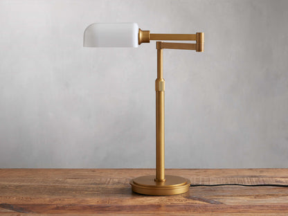 Zavene Swing Arm Table Lamp