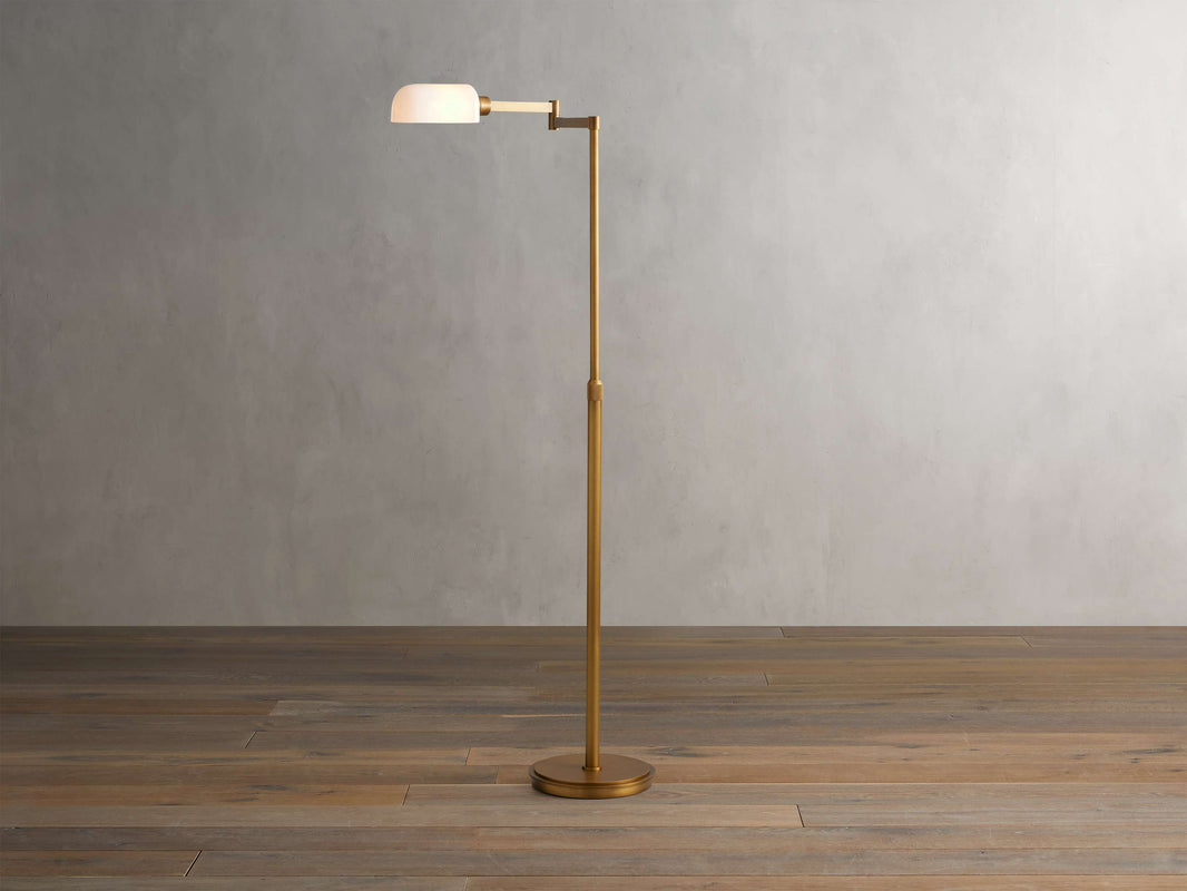 Zavene Swing Arm Floor Lamp