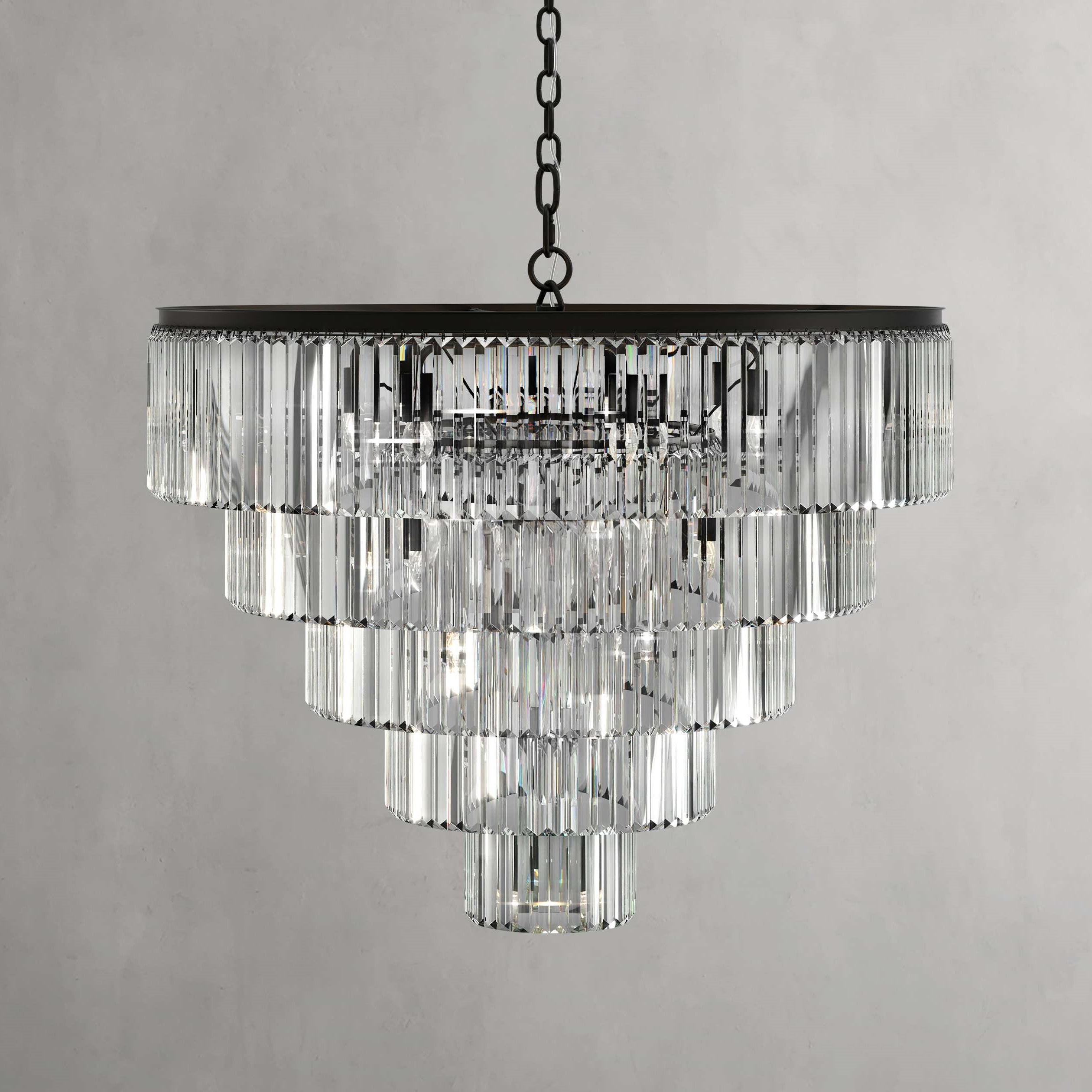 Leyland Tiered Round Chandelier