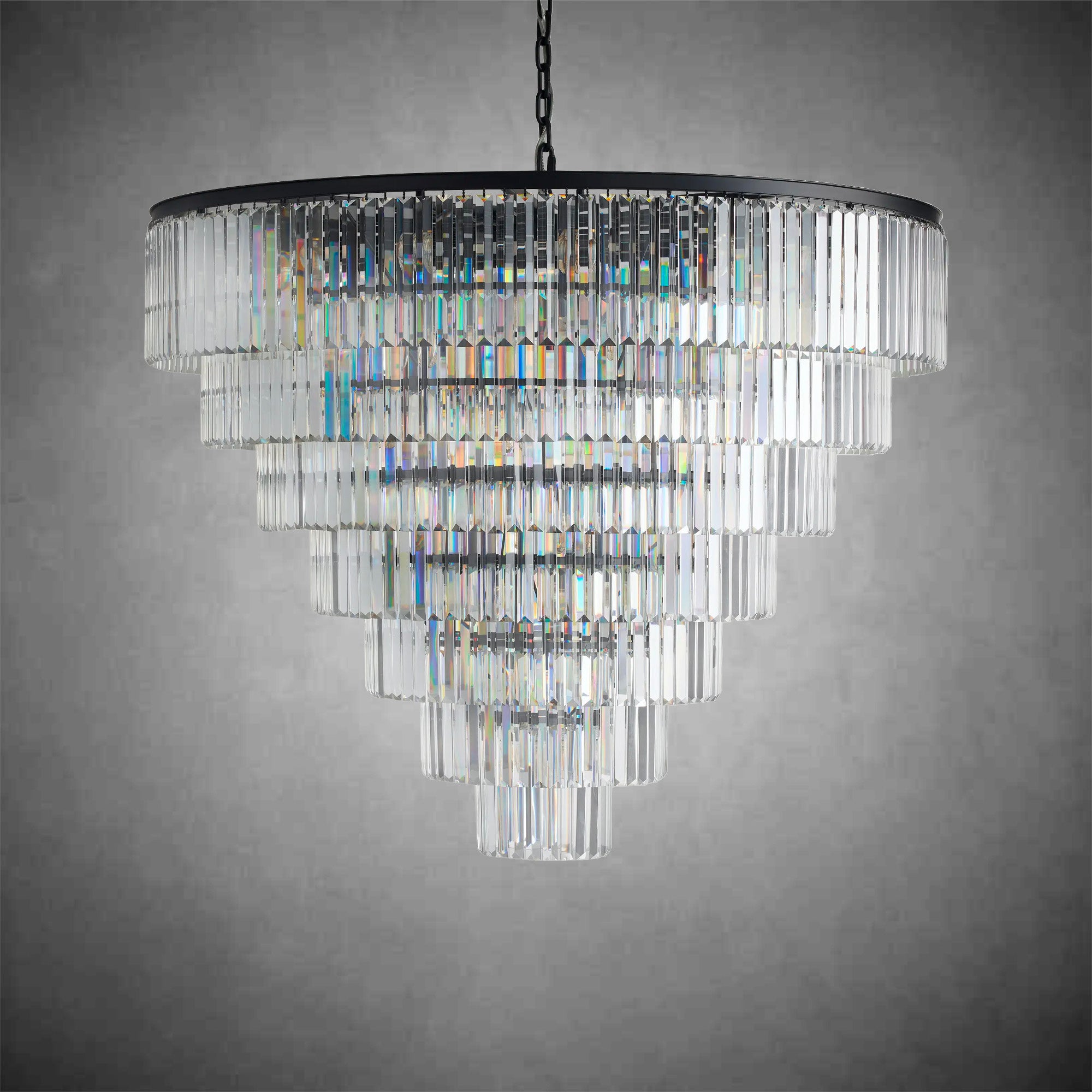 Leyland Tiered Round Chandelier