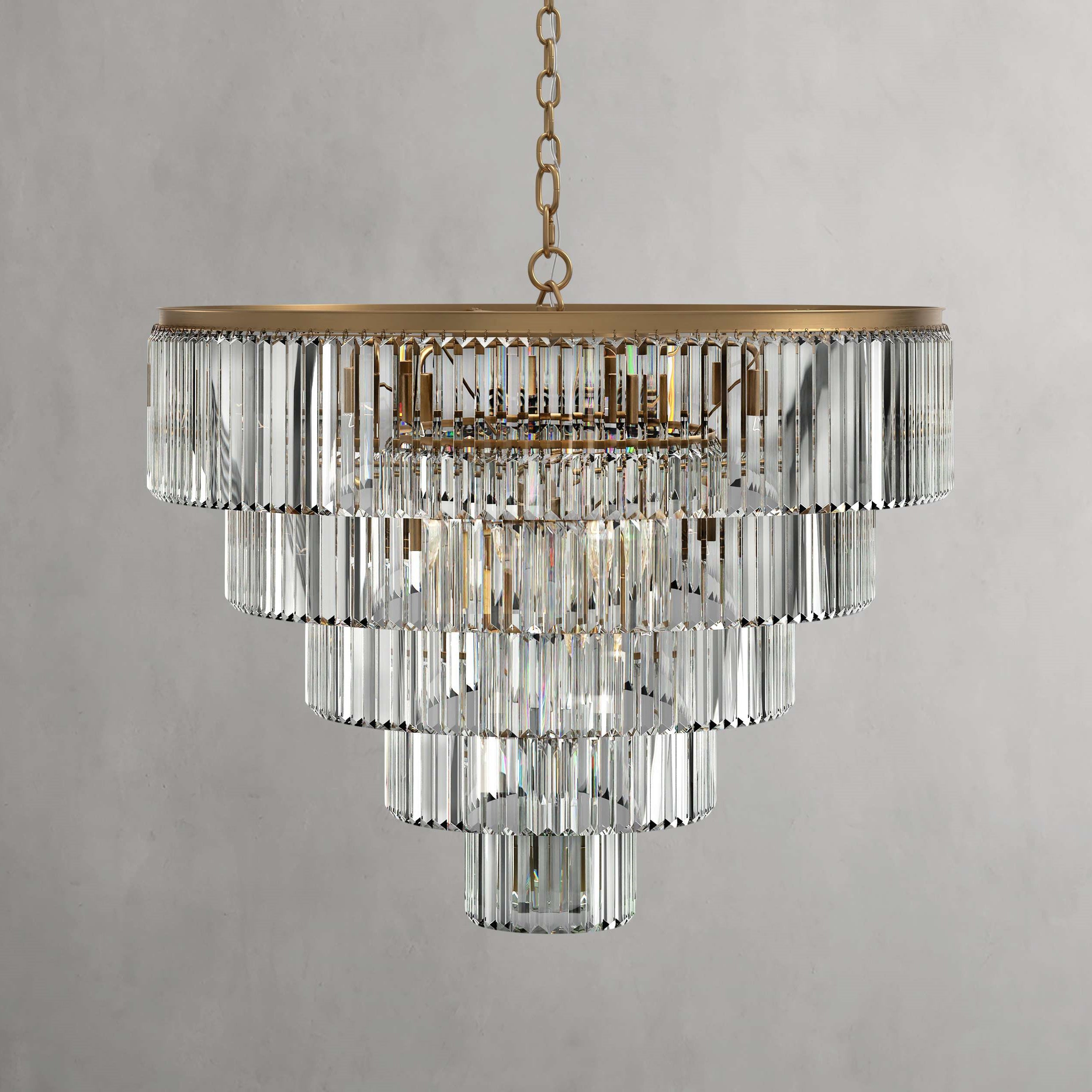 Leyland Tiered Round Chandelier