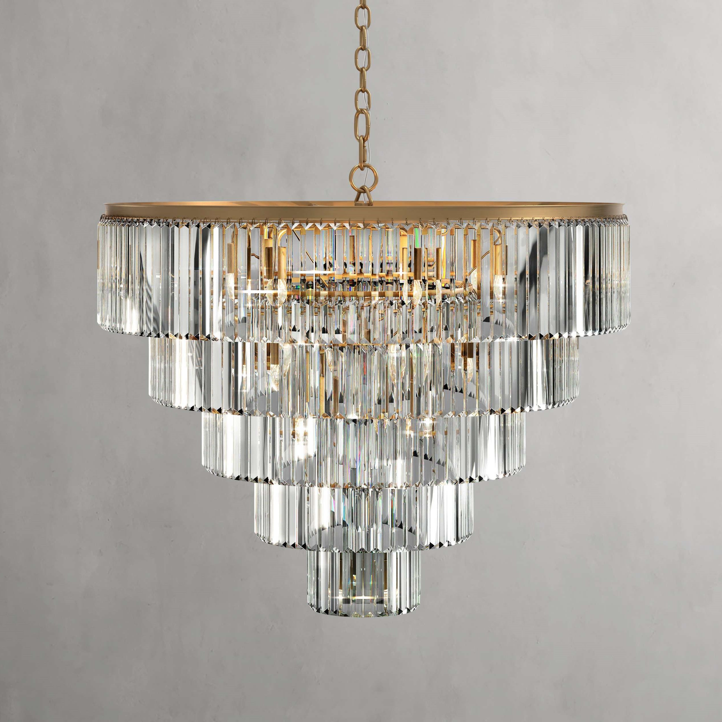 Leyland Tiered Round Chandelier