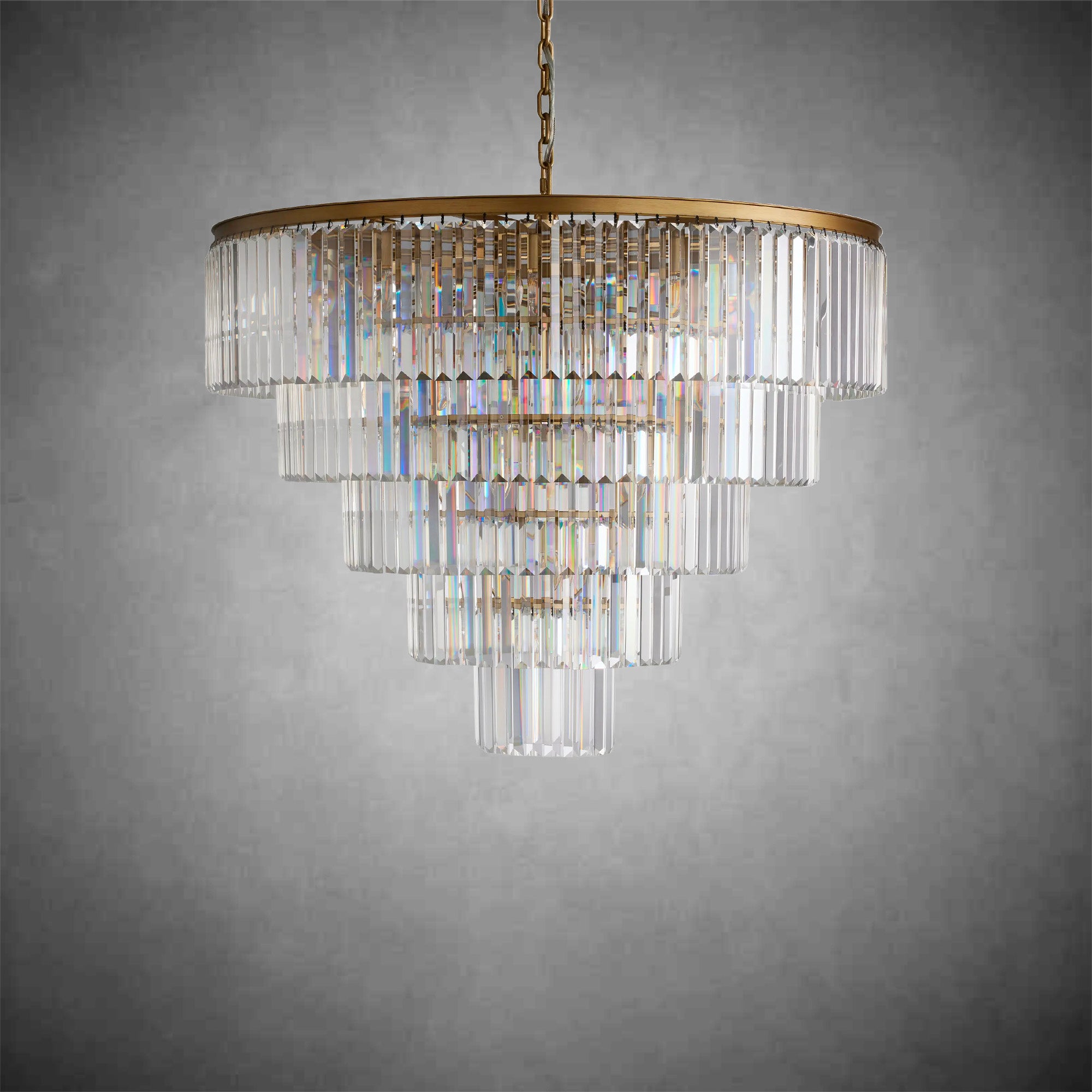 Leyland Tiered Round Chandelier
